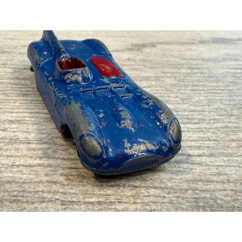Tootsietoy‎ Diecast Race Car Jaguar Tootsie D-Type racer Vintage Metal USA 60s
